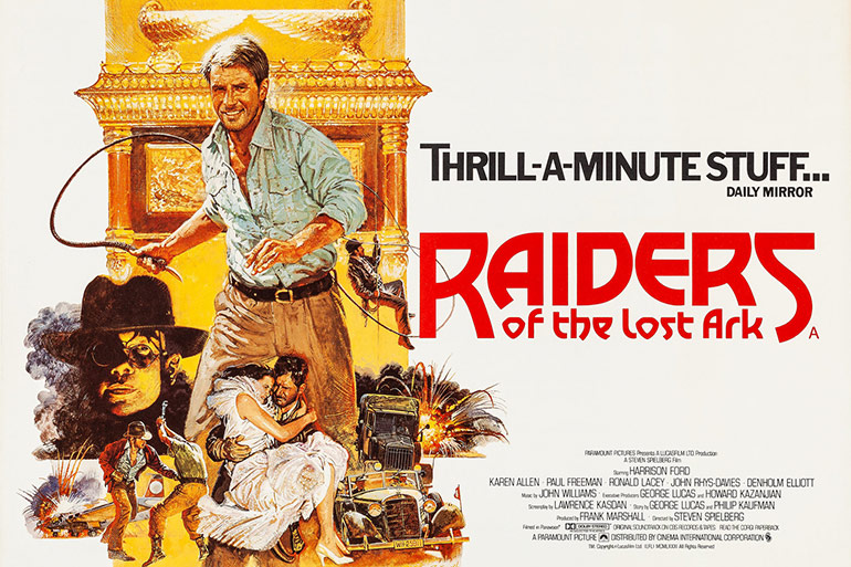 'Raiders of the Lost Ark' poster