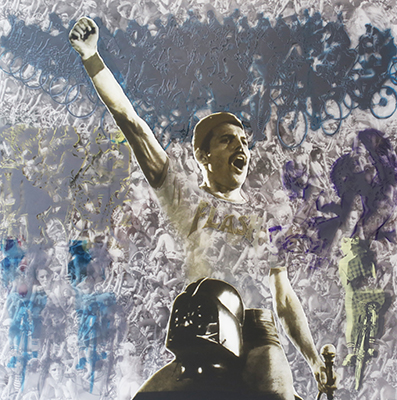 Denis Leon's "Bicycle Race," part of the Rock Gods series