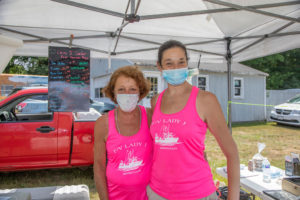 Shirl Clemenz and Meredith Jayne of Lady J Seafood