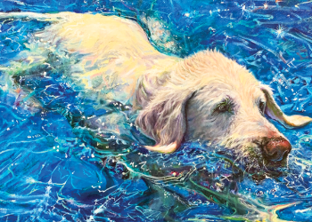 “Who’s A Good Girl?” by Jennifer Hannaford used on the August 21, 2020 issue of Dan's Papers