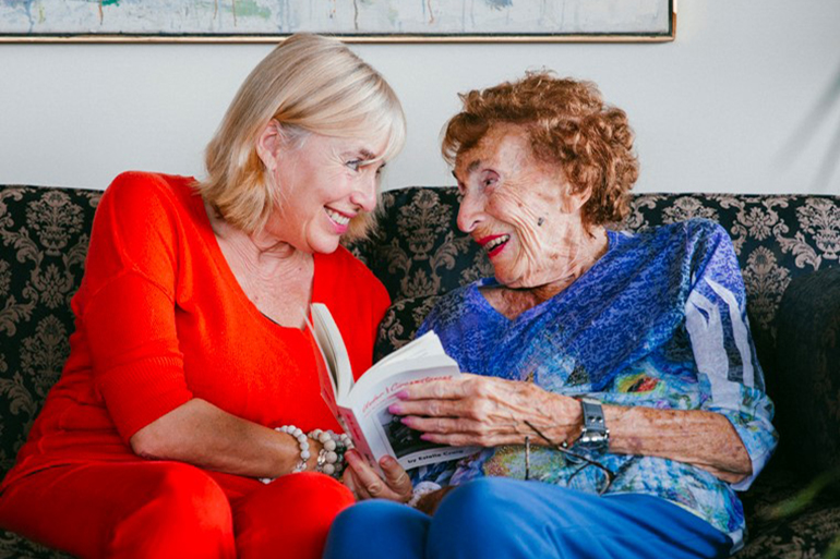 Robin Baker Leacock and her mother, Estelle "Stella" Craig, Photo: Courtesy Leacock