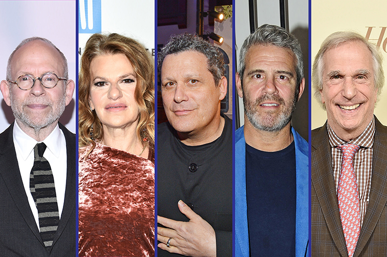 See Bob Balaban, Sandra Bernhard, Isaac Mizrahi, Andy Cohen and Henry Winkler at the Jewish Center of the Hamptons' virtual event, Photo: ©PATRICKMCMULLAN