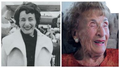 Two photos of Estelle "Stella" Craig in her prime, Photo: Courtesy Leacock