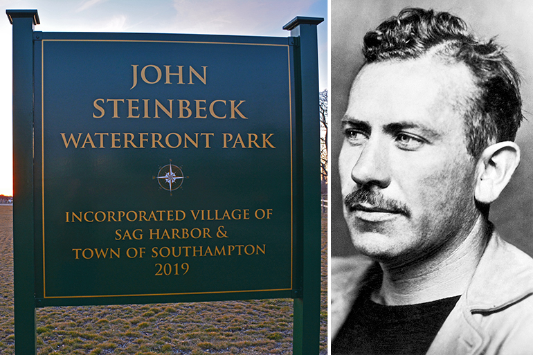 John Steinbeck Waterfront Park, named after author John Steinbeck, Photos: David Taylor; McFadden Publications, 1939