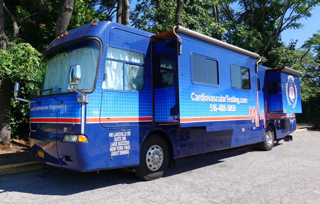 A CARDIO MEDICAL BUS WILL OFFER SCREENINGS ON FRIDAY.
