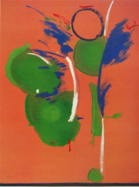 Helen Frankenthaler, Mary, Mary, 1987, Color screeprint and offset lithograph, 41 x 31