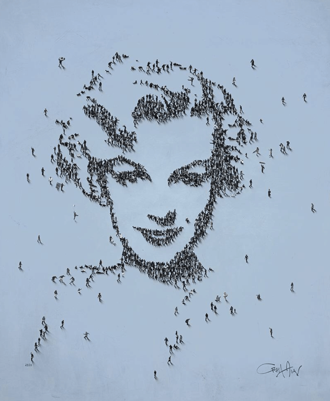 Marilyn portrait by Craig Alan