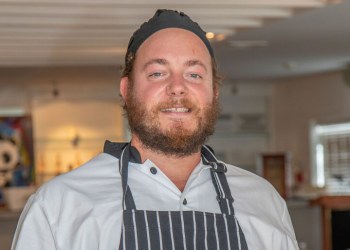 NAIA at the Capri Hotel Executive Chef Pavlos Devarakis, Photo: Barbara Lassen