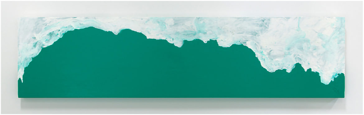 Mary Heilmann's Windansea," on view at Tripoli Gallery