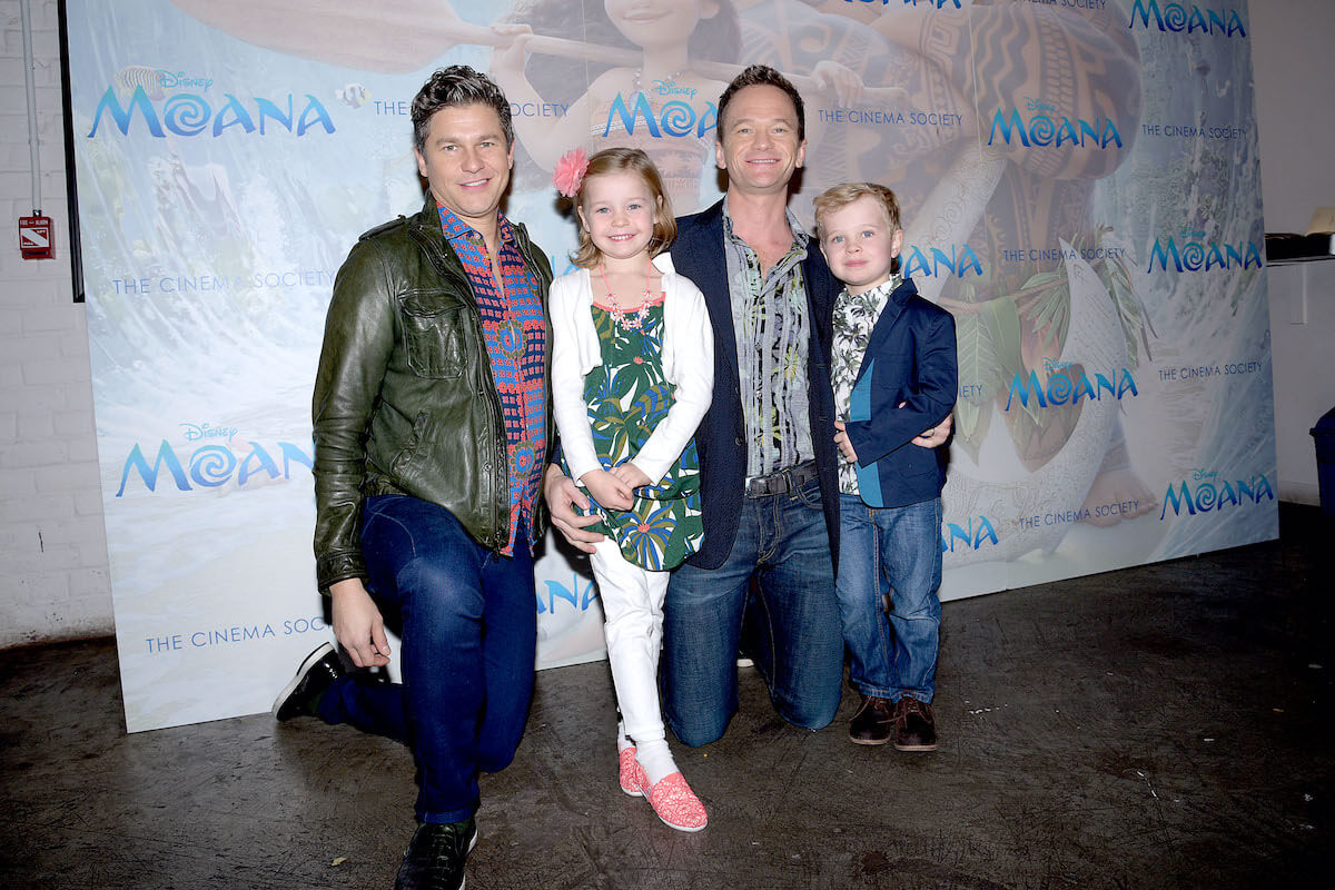 Neil Patrick Harris, David Burtka and family