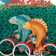 Cat Bachman's “Along Meadow Lane” on the cover of the October 9, 2020 Dan's Papers issue