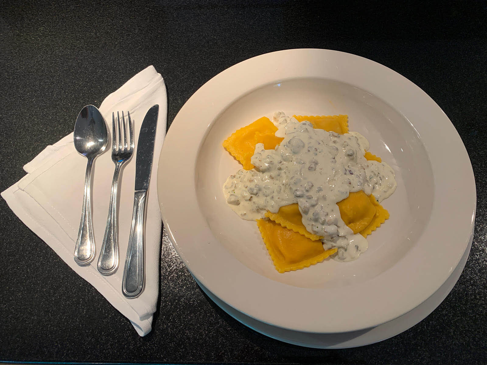 Cappelletti's Pumpkin Ravioli, Photo: Courtesy Cappelletti