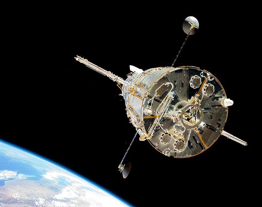 The Hubble Space Telescope, Photo: Courtesy Hamptons Observatory