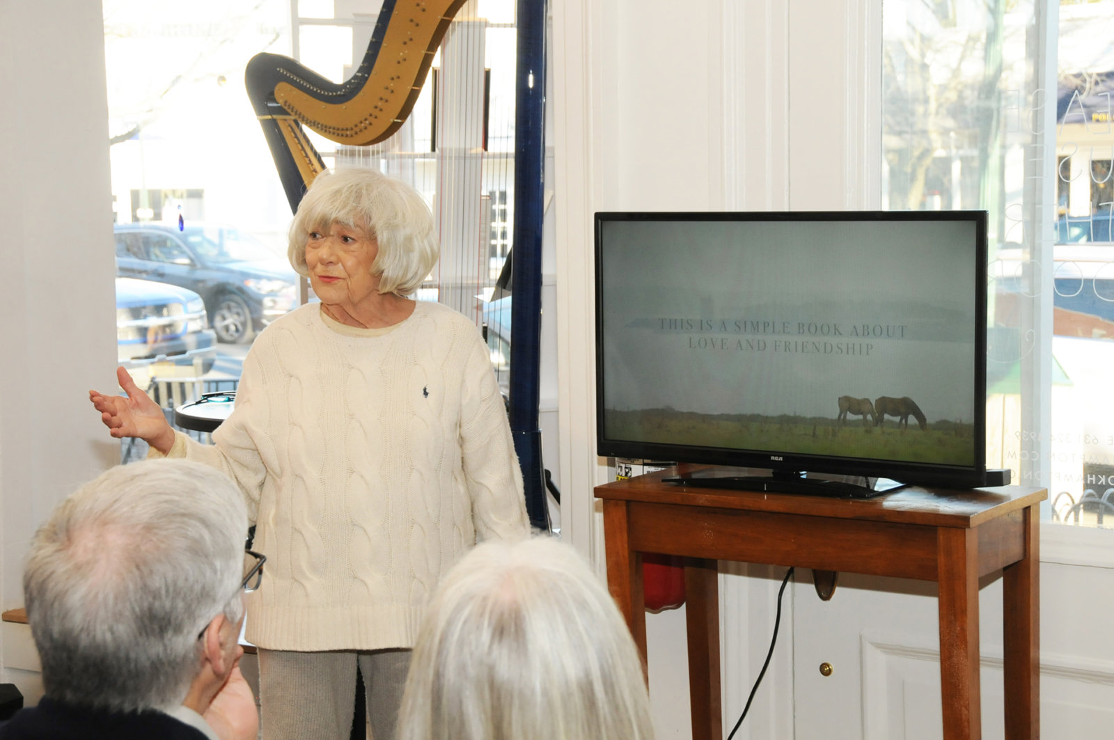 Susan Wood Richardson At BookHampton Dan’s Papers