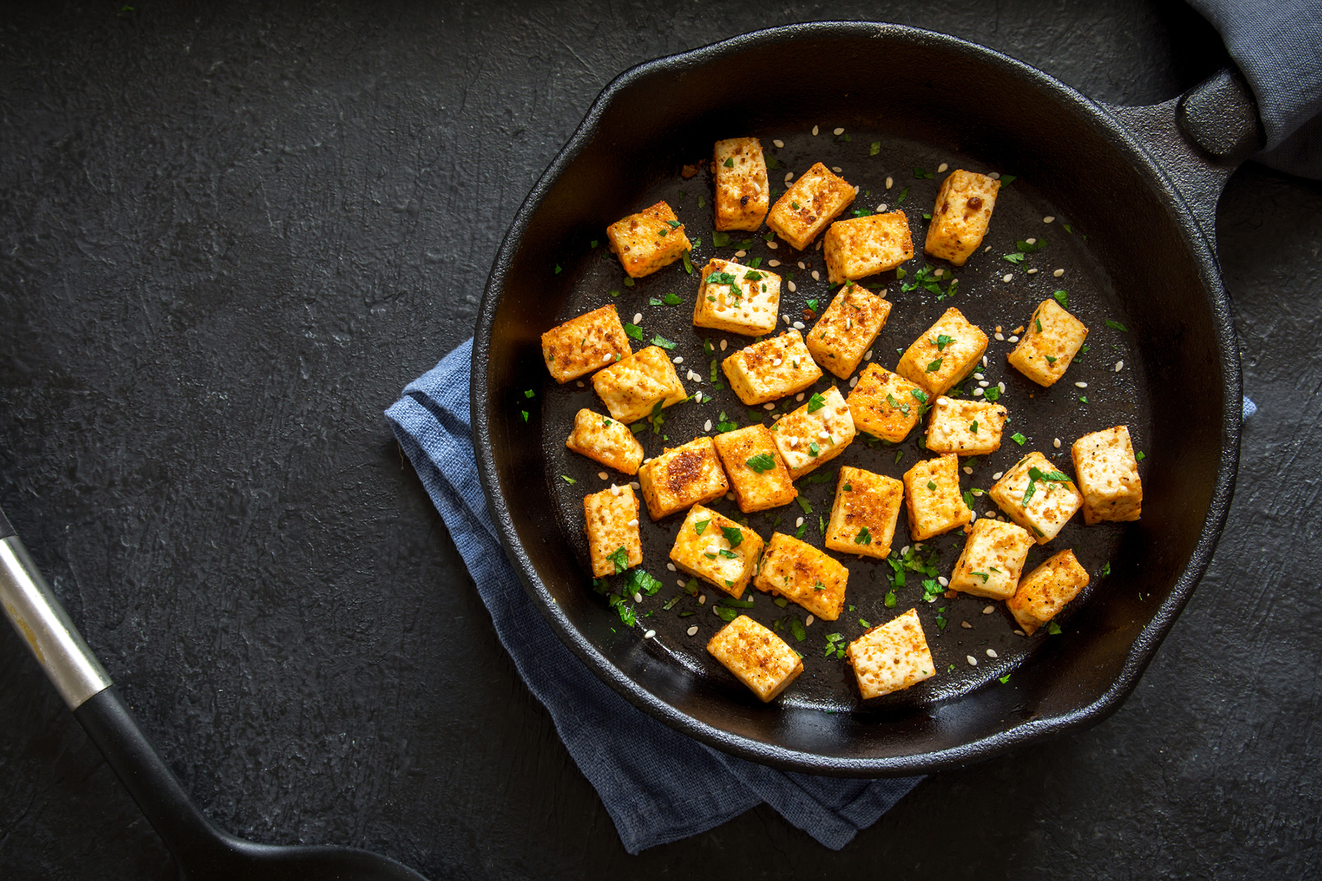 Fried tofu