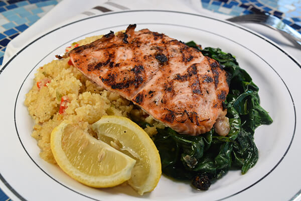 Salt & Loft's Grilled Salmon, Photo: Salt & Loft