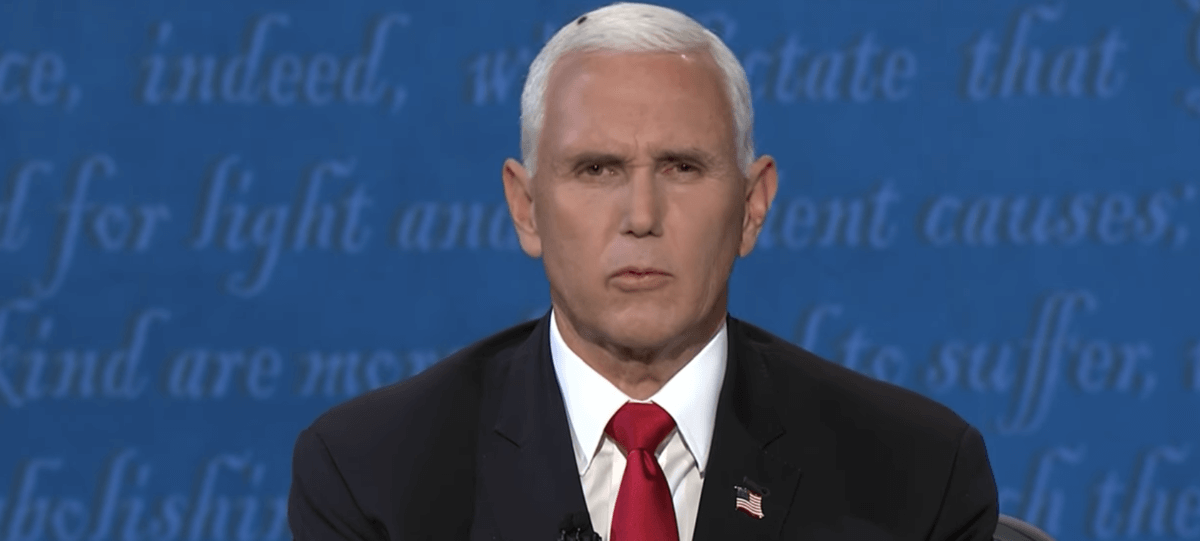 Mike Pence with Fly