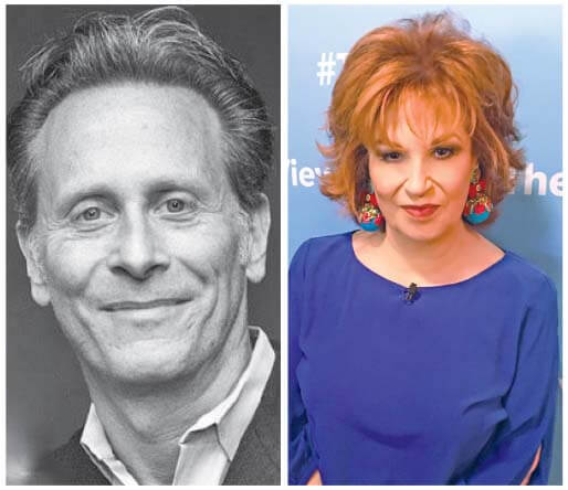 Joy Behar and Steven Weber