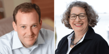 Representative Lee Zeldin is looking for a fourth term in Congress, while Nancy Goroff makes a first-time run for the position.