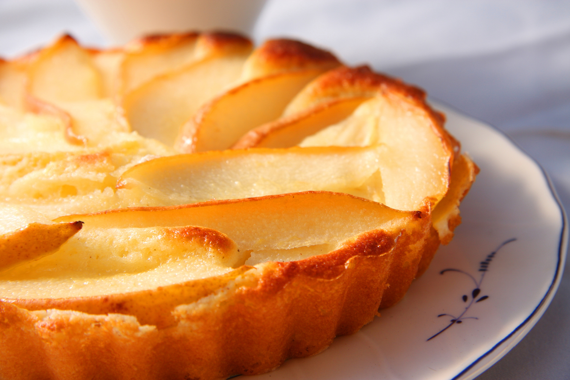 Pear tart