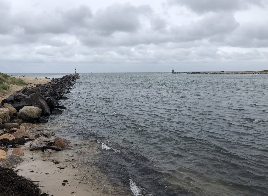 There are storm clouds ahead as Culloden Shore residents in Montauk gear up to battle the Town of East Hampton in court. Independent/T. E. McMorrow