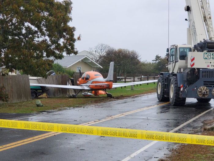 Plain Crash in Montauk