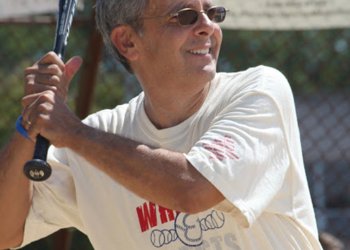 Artists-Writers-Softball-Game-MikeLupicaAtBat2012