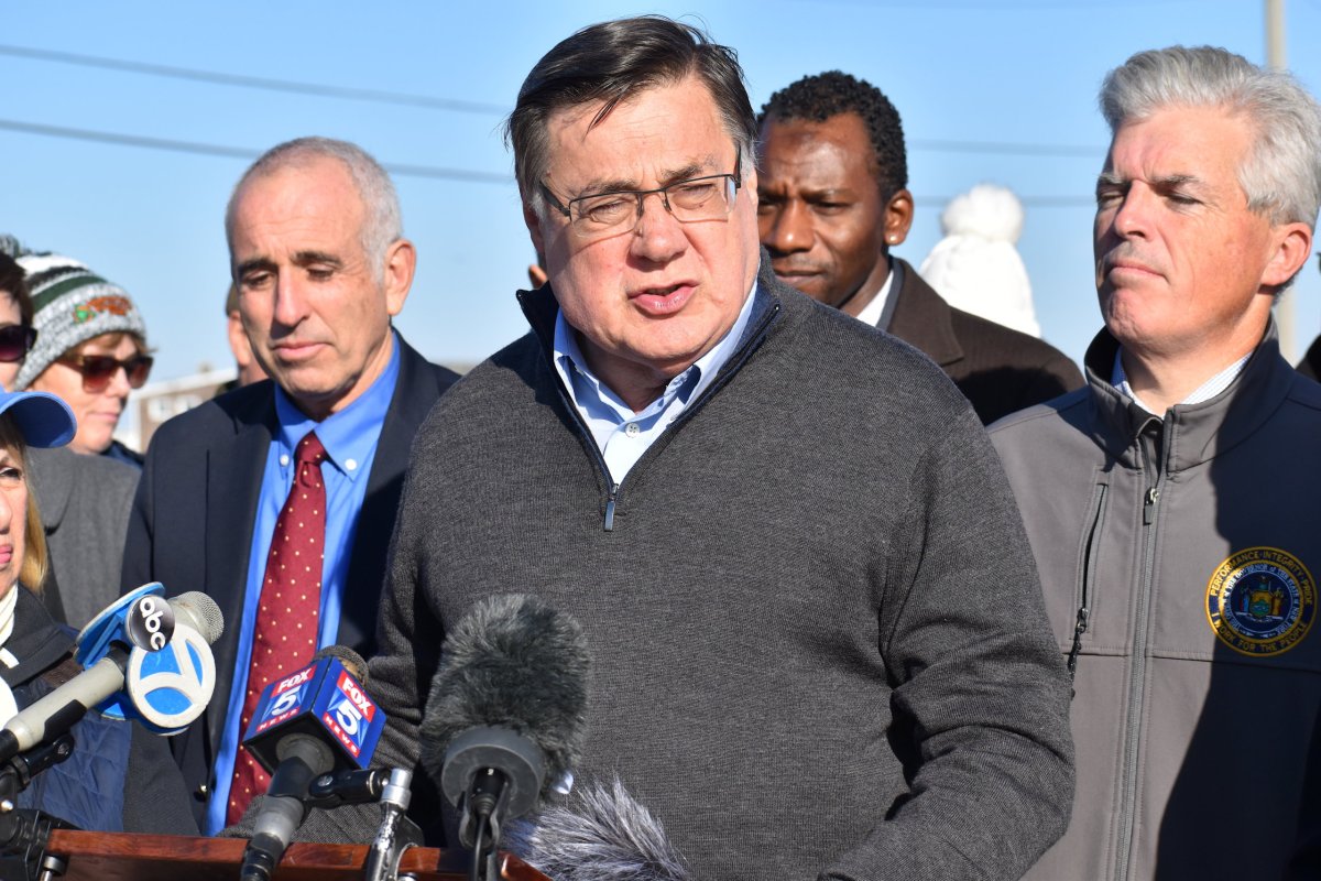 Brookhaven Town Supervisor Ed Romaine