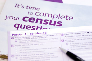 Blank Census form Similar here:
