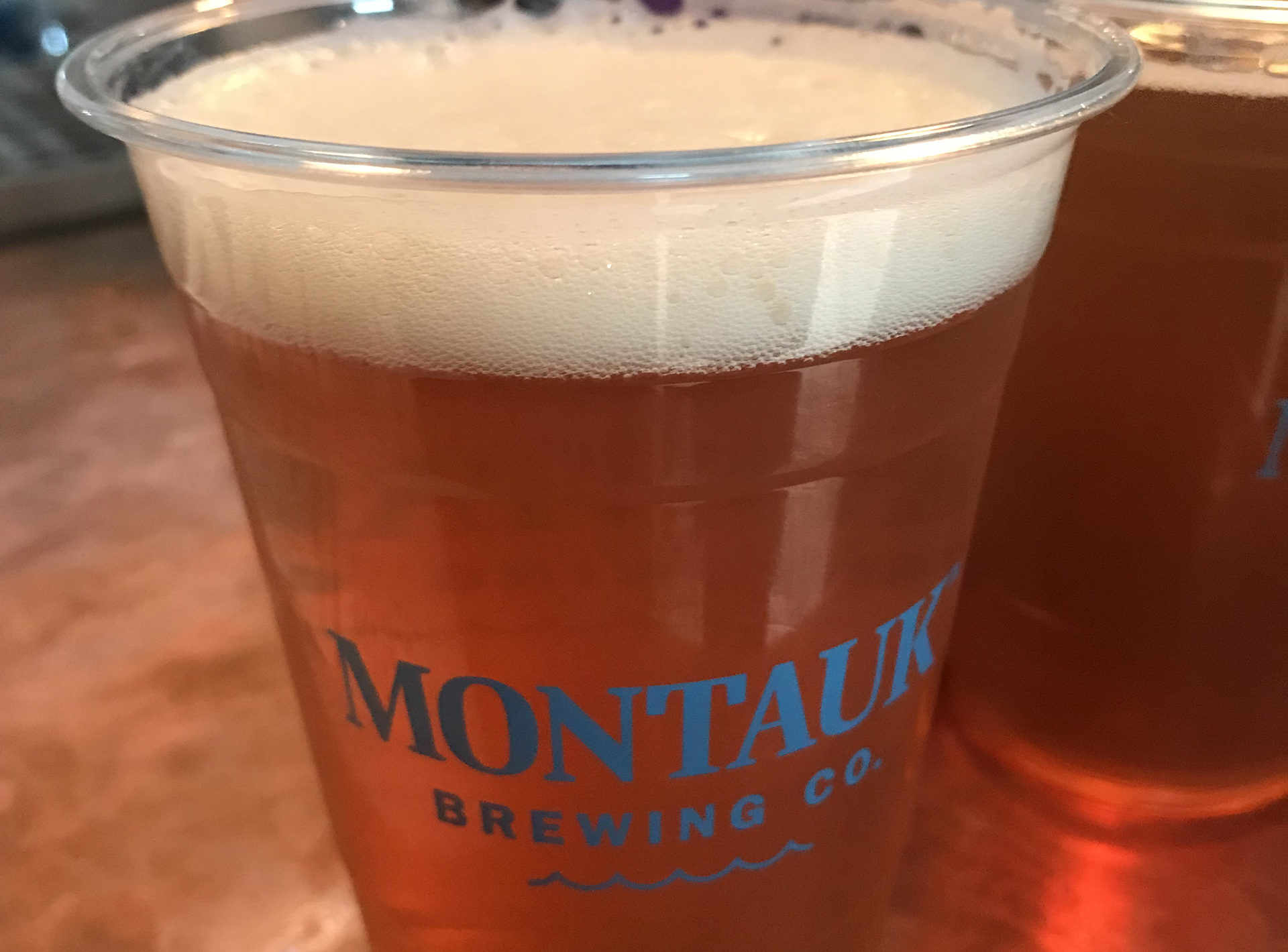 Montauk Brewing beer