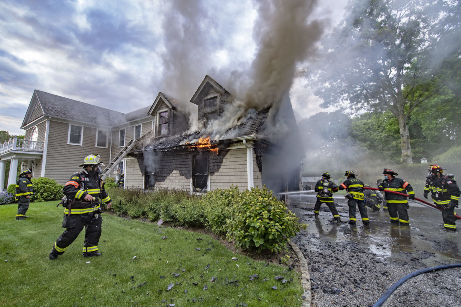 'Intense Conditions' At East Hampton House Fire Dan’s Papers