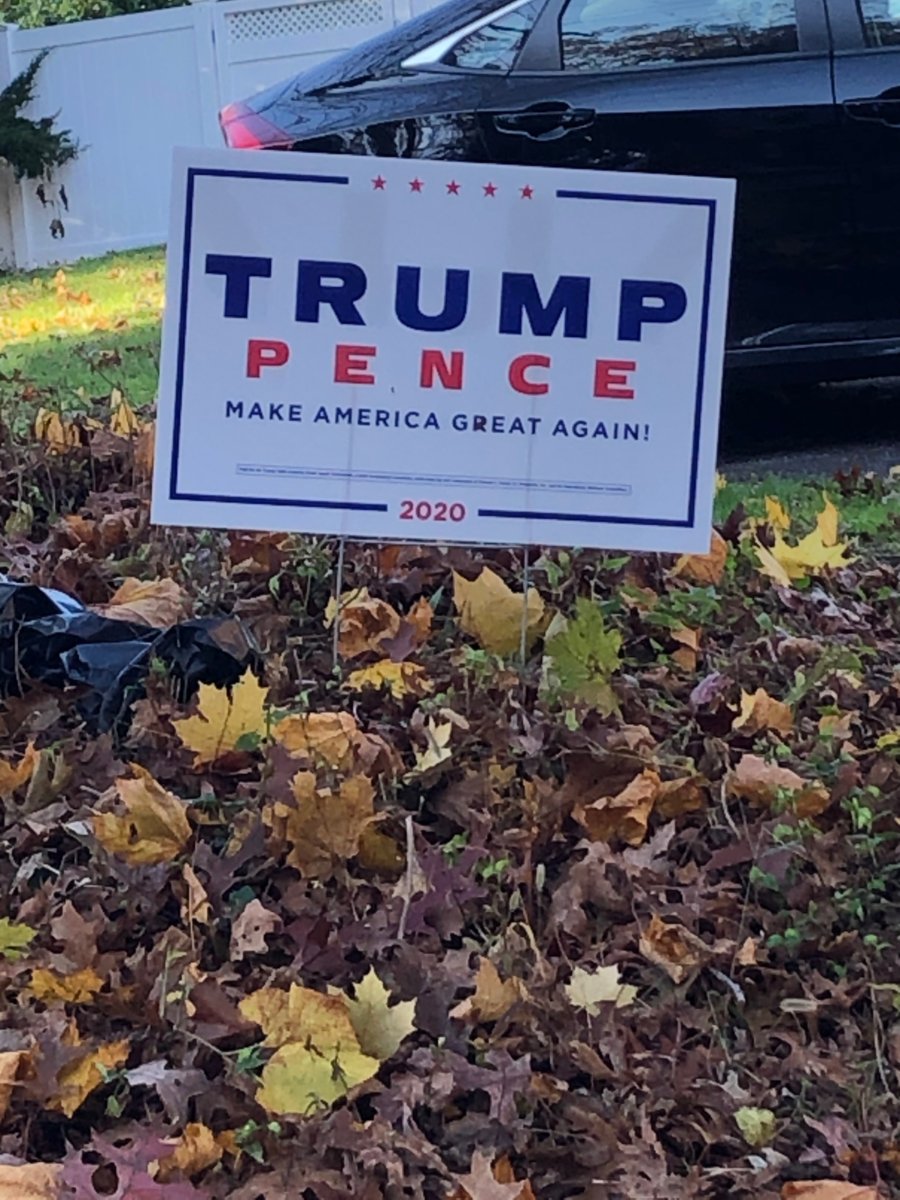Trump Pence Lawn Sign