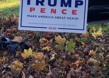 Trump Pence Lawn Sign