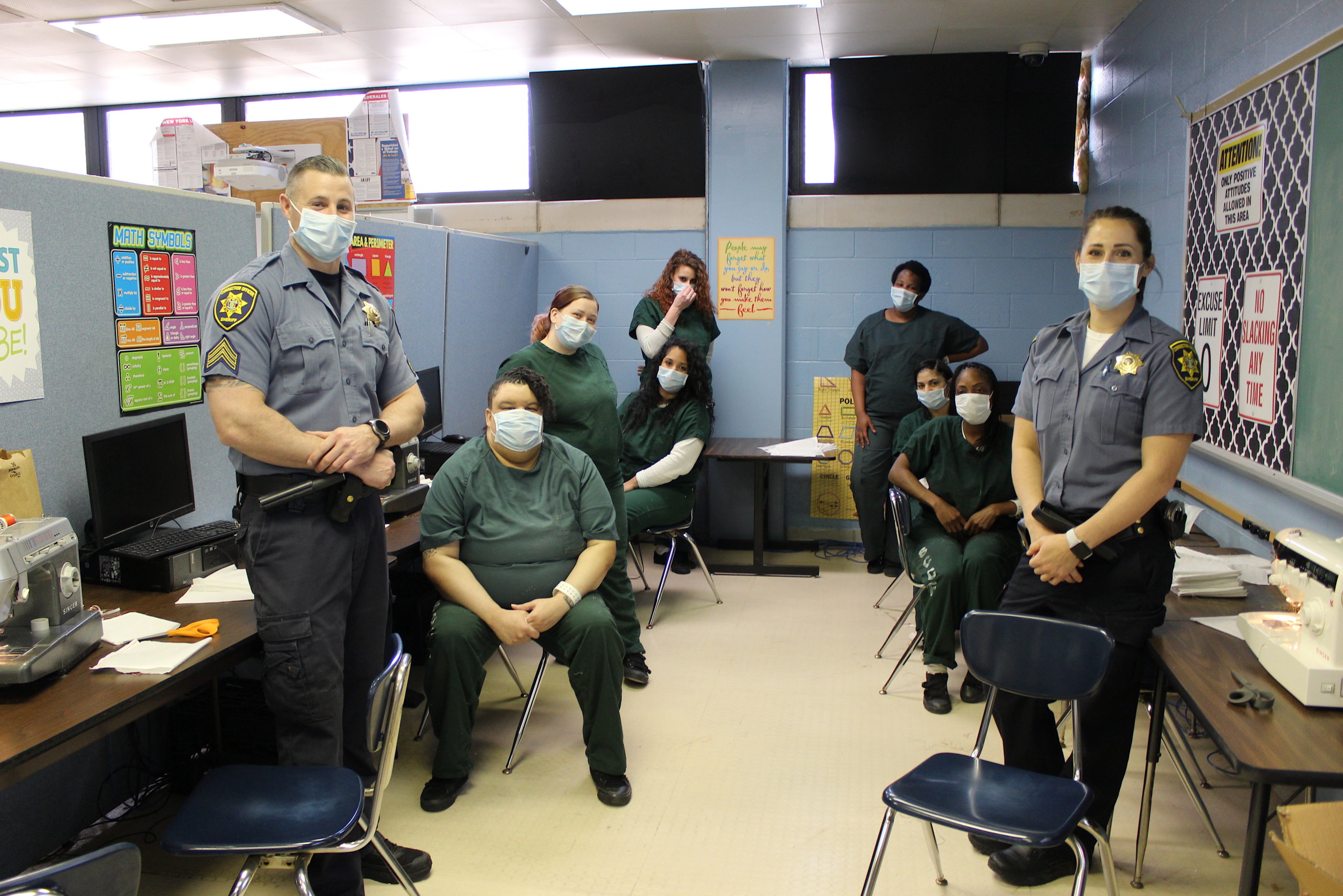 Suffolk County Inmates Create Masks Dan’s Papers