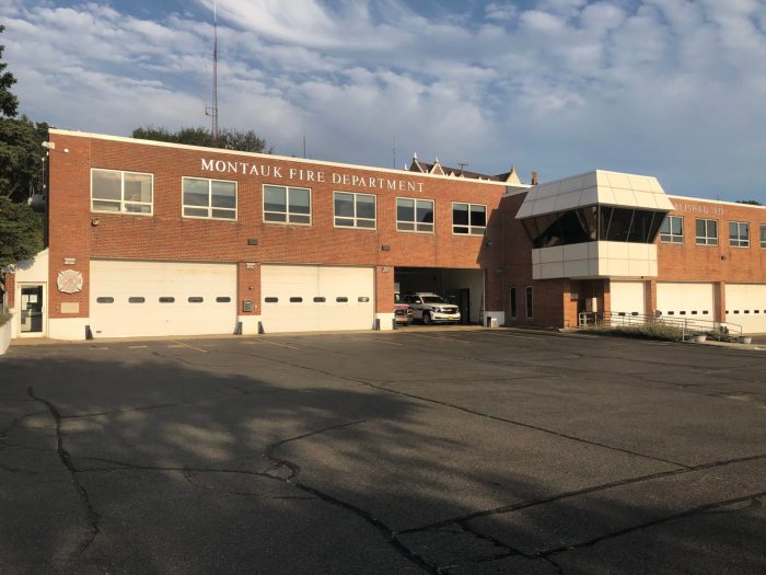 The Montauk Fire District, which oversees the Montauk Fire Department, is the only fire department on the South Fork to receive part of the $6 million FEMA supplemental program money for COVID-19. (T.E. McMorrow)