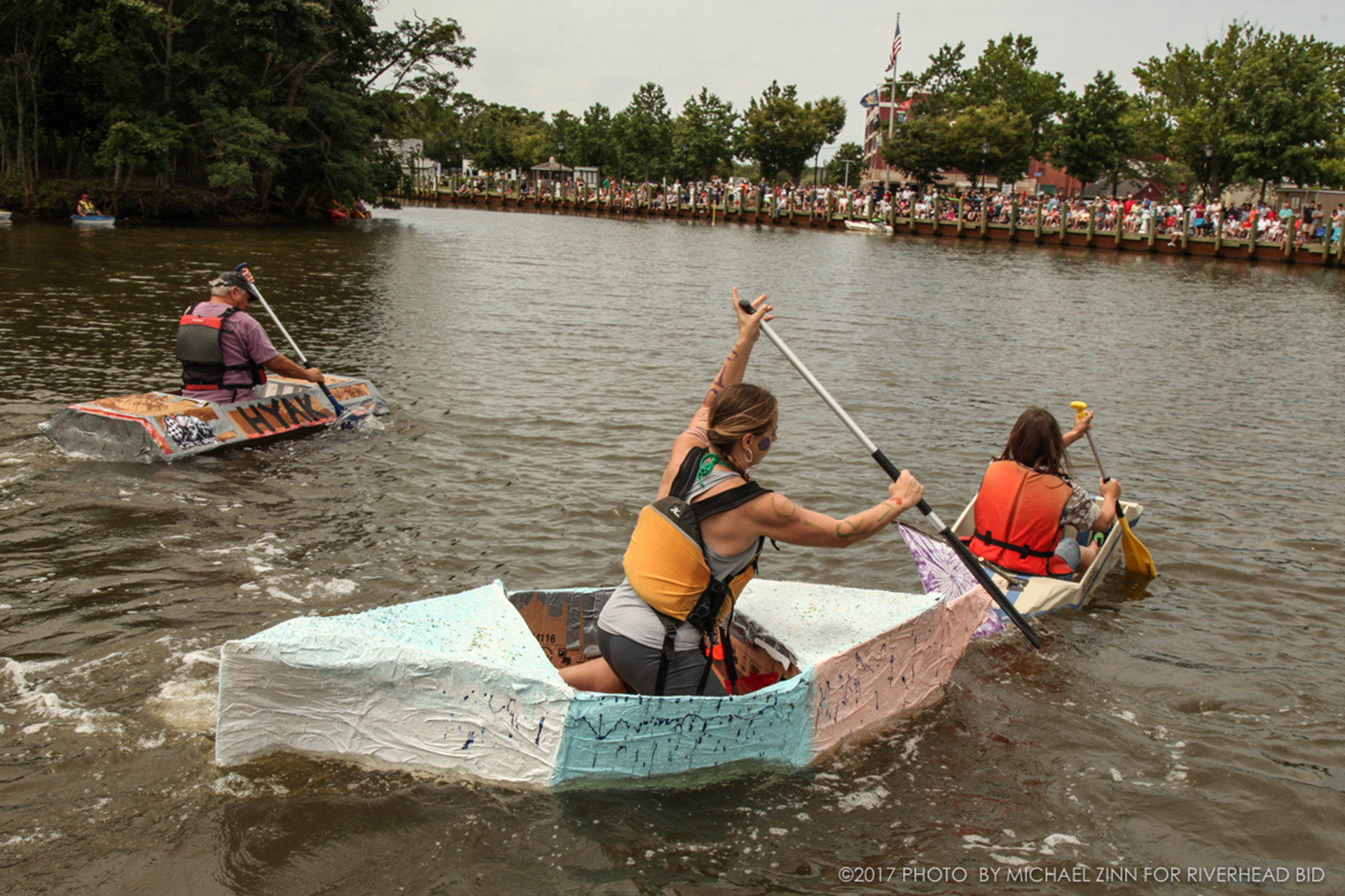 2022 Riverhead Cardboard Boat Race Sets Off August 13