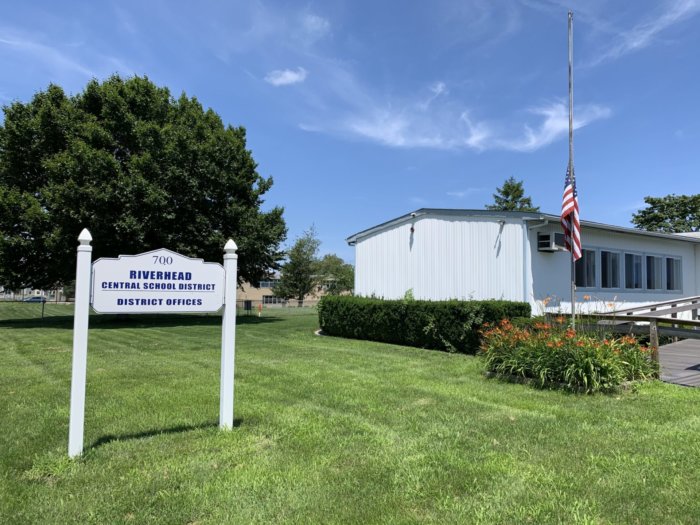 The Riverhead School District office on Osborne Avenue