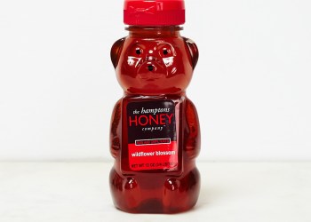 The Hamptons Honey Company Wildflower Honey Bear, $7.50