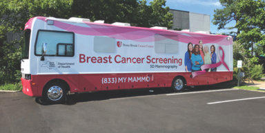 Stony Brook Mobile Mammography Van