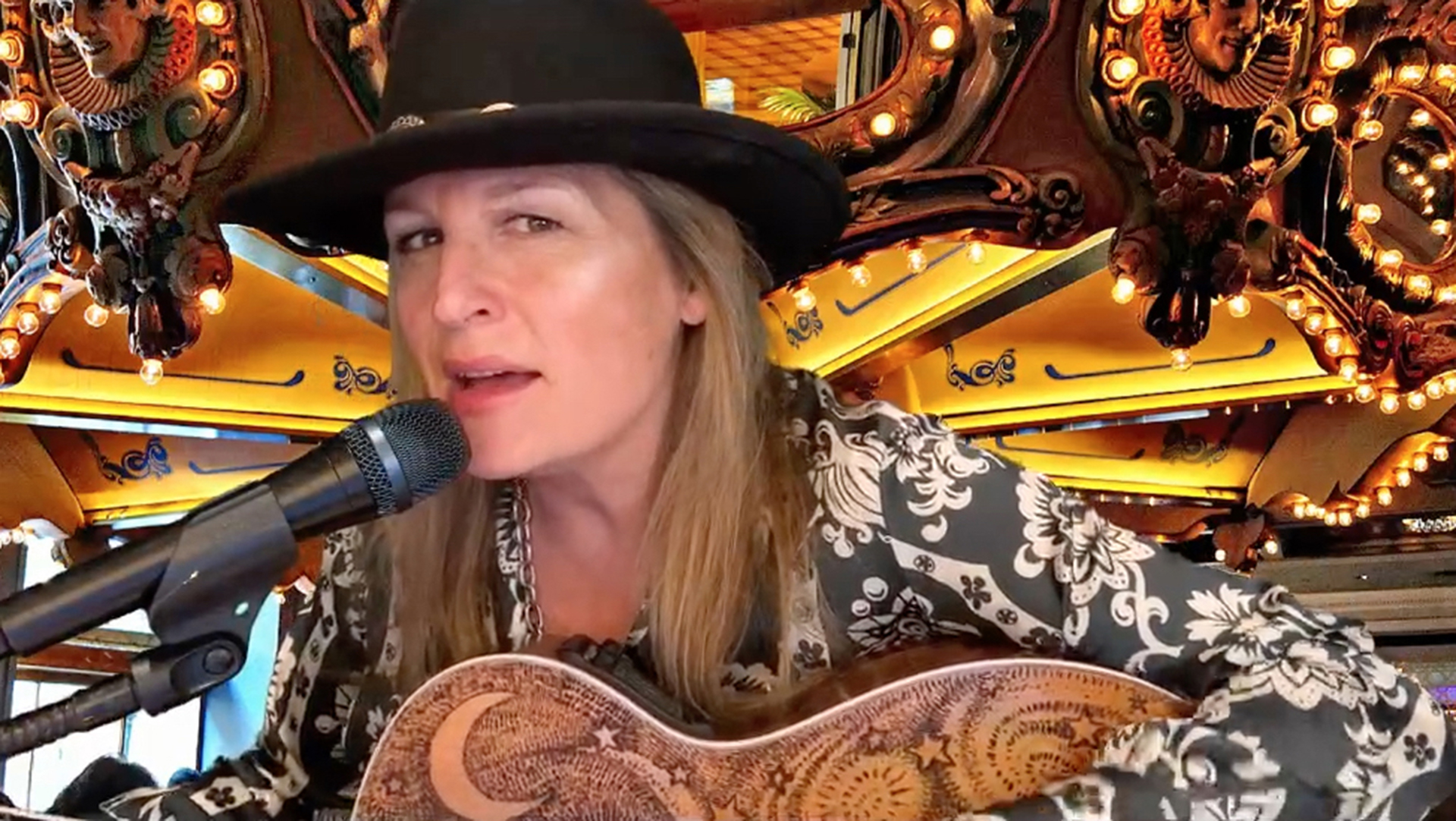 Nancy Atlas conquers YouTube with a free weekly gig featuring skits, guest stars, and of course, song.