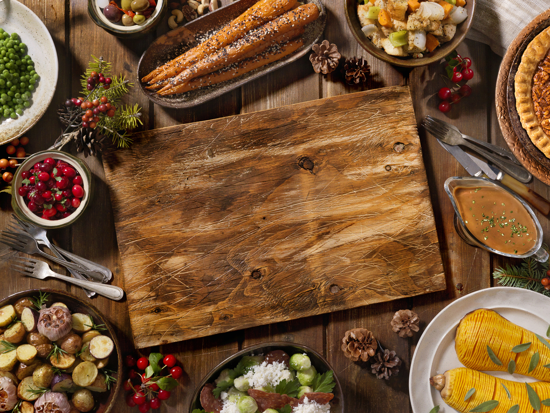 Maple Glazed Turkey Dinner