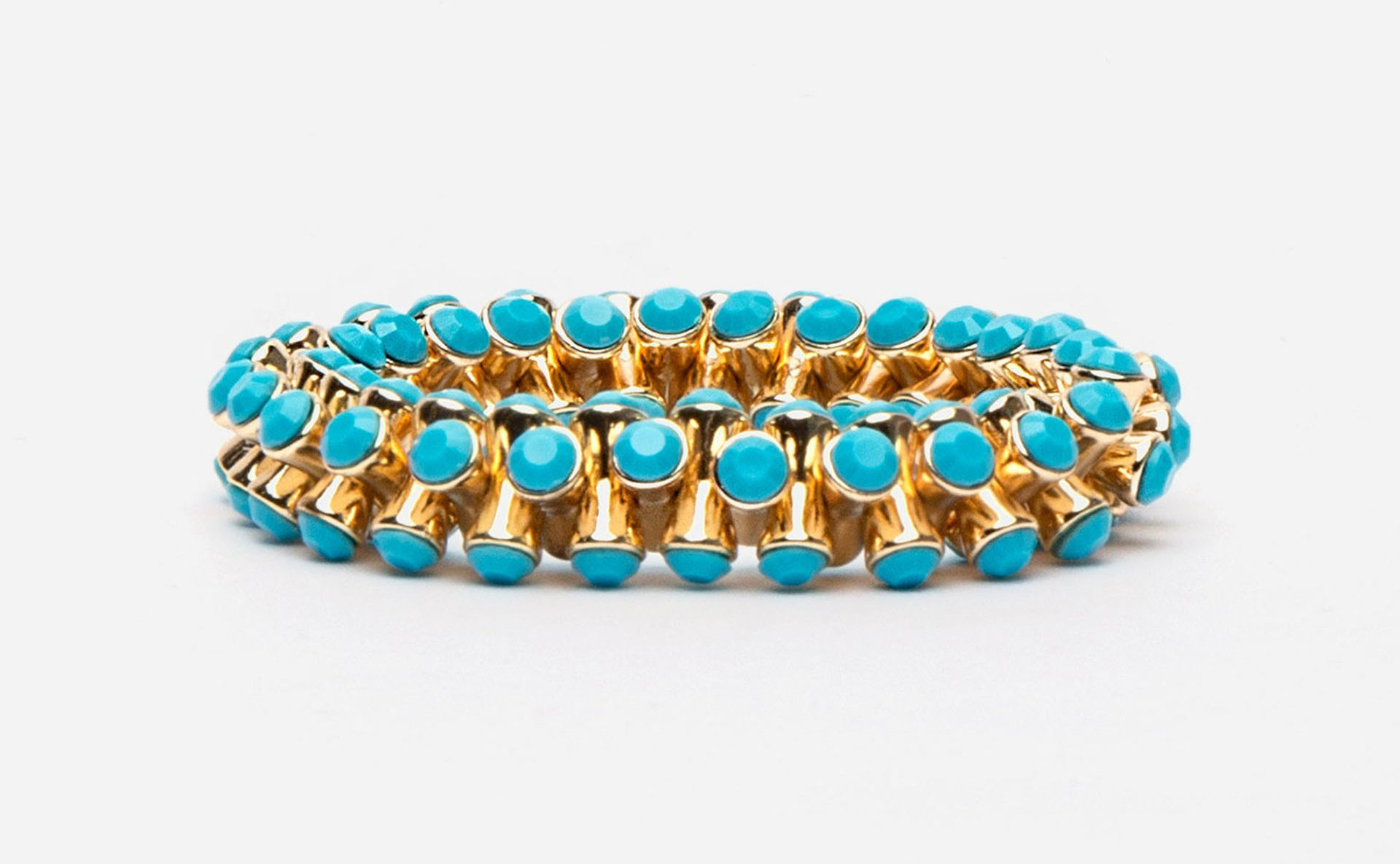 Stretch Bracelet in Turquoise, $112