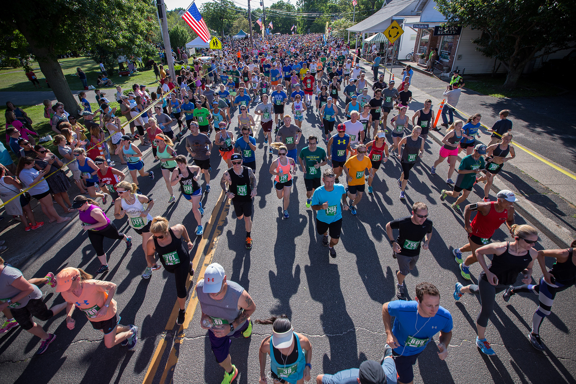 Shelter Island 10K charity run.