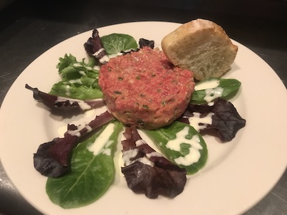 Tasty Steak Tartare at Demarchelier