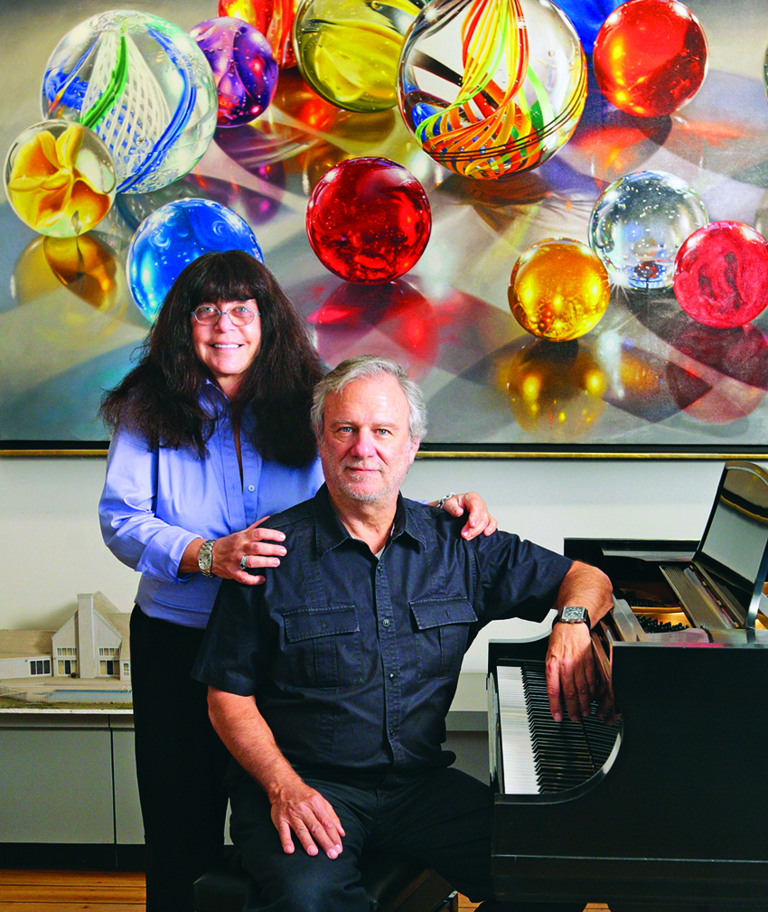 Lou Meisel and wife Susan.