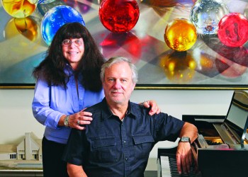 Lou Meisel and wife Susan.