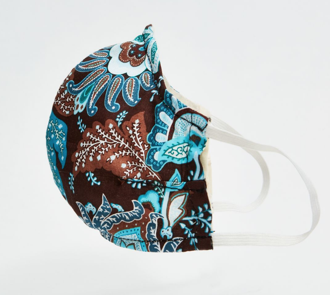 Vera Bradley Java Blue face mask, $8