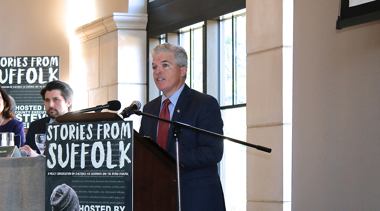 Suffolk County Executive Steve Bellone