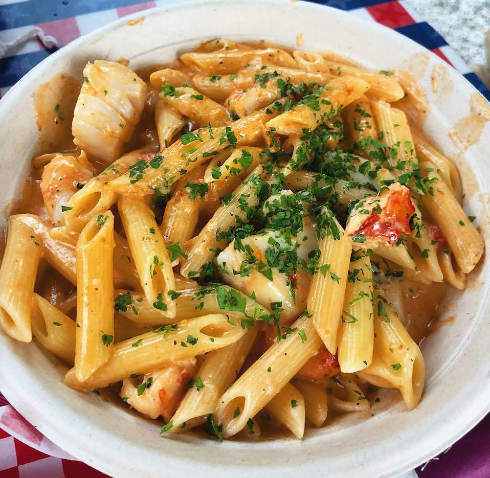 Bostwick's Seafood Pasta.