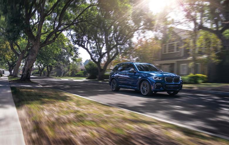 The BMW X3.